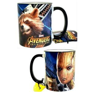 Marvel Avengers Infinity War Mug Rocket & Groot Elbenwald Coffee Cup NWT 300ml